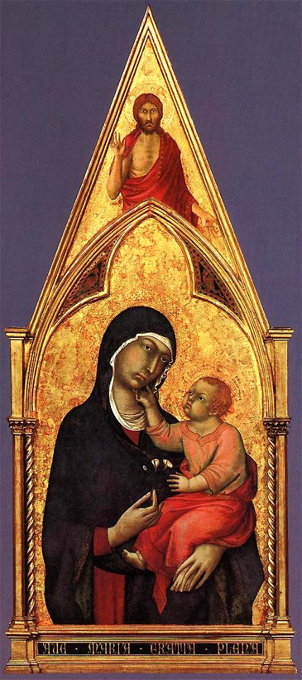Simone Martini - Boston Polyptych (detail) - WGA21416