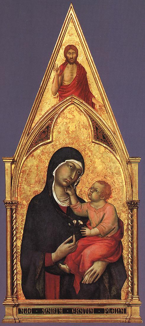 Simone Martini - Boston Polyptych (detail) - WGA21416