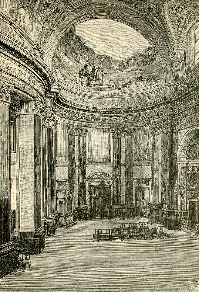 Sinistra dell abside del Duomo di Carignano