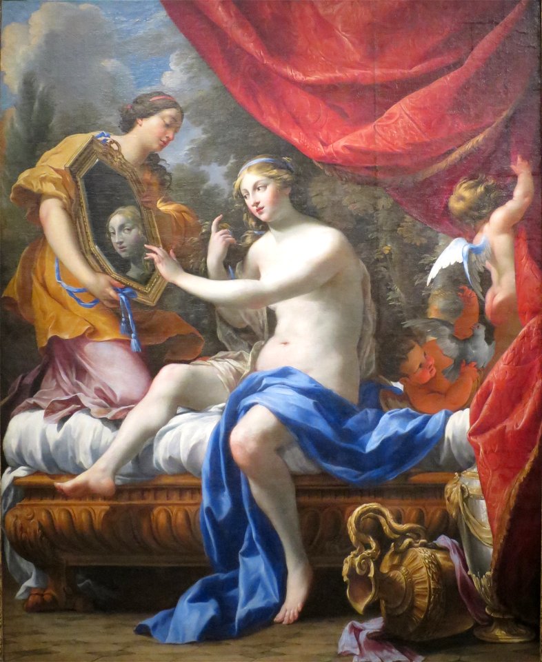 Simon Vouet - Toilet of Venus - WGA25371