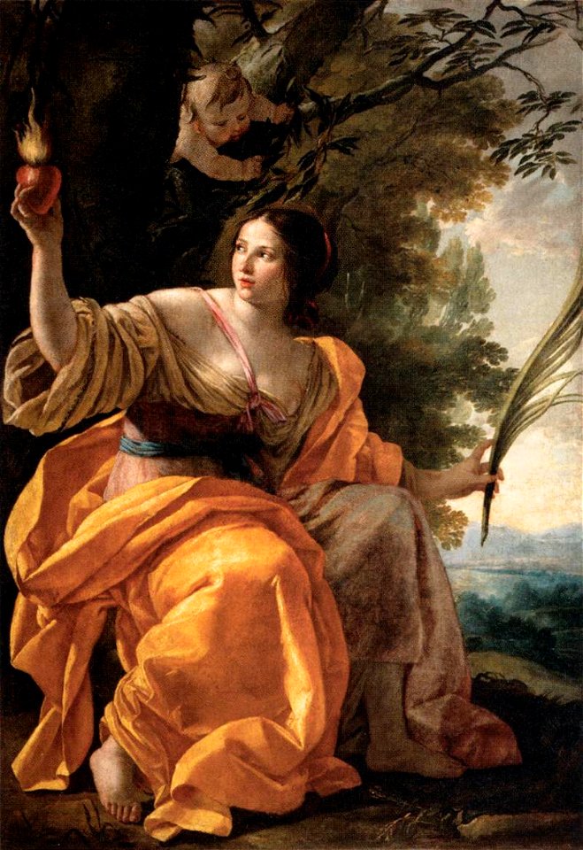 Simon Vouet - Heavenly Charity - WGA25376