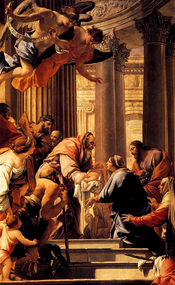 Simon Vouet - Presentation in the Temple - WGA25366