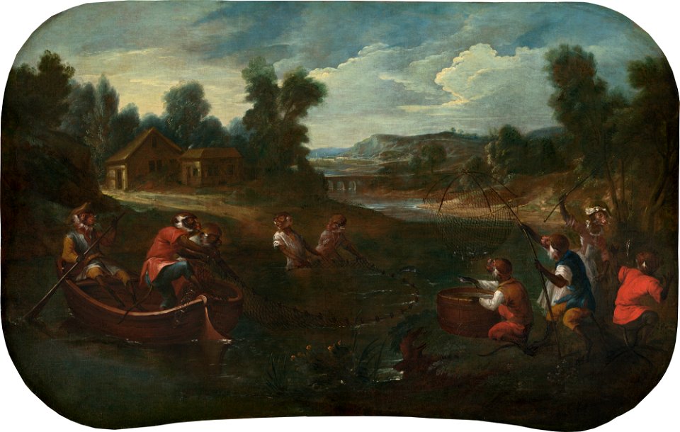 Singerie The Fishermen A12356