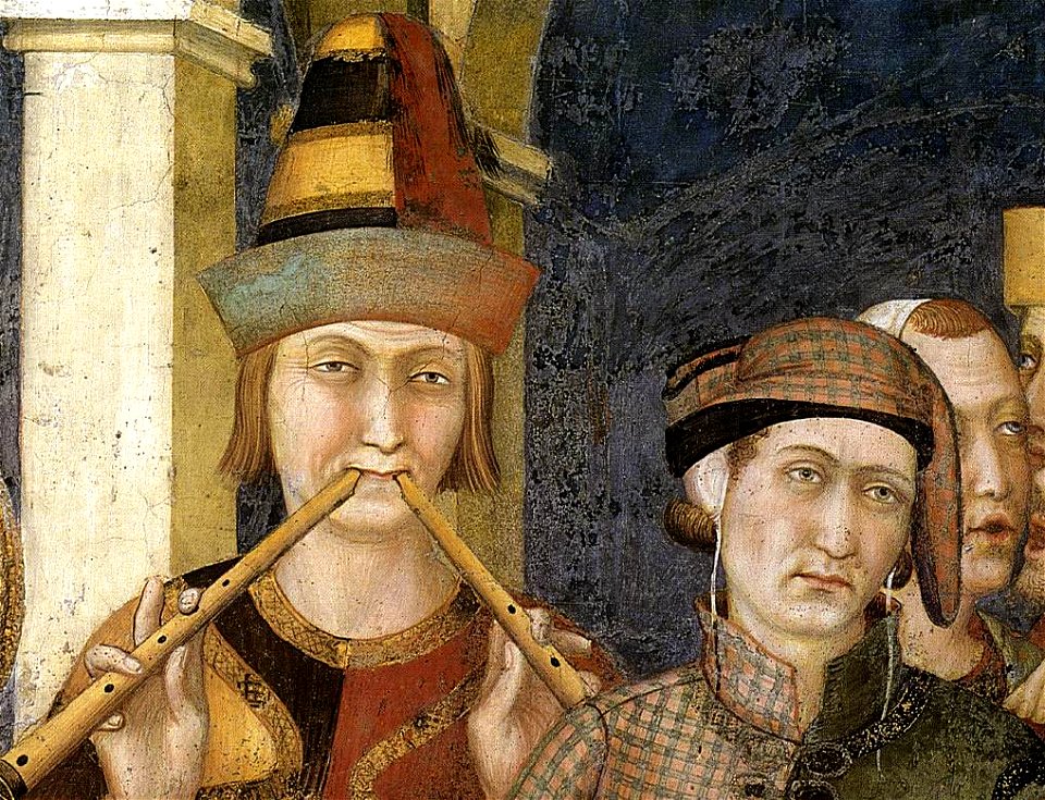 Simone Martini - St. Martin is Knighted (detail) - WGA21374