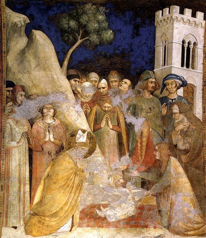 Simone Martini - The Miracle of the Resurrected Child (scene 5) - WGA21379