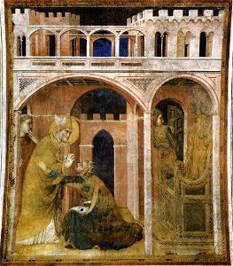Simone Martini - Miracle of Fire (scene 8) - WGA21388