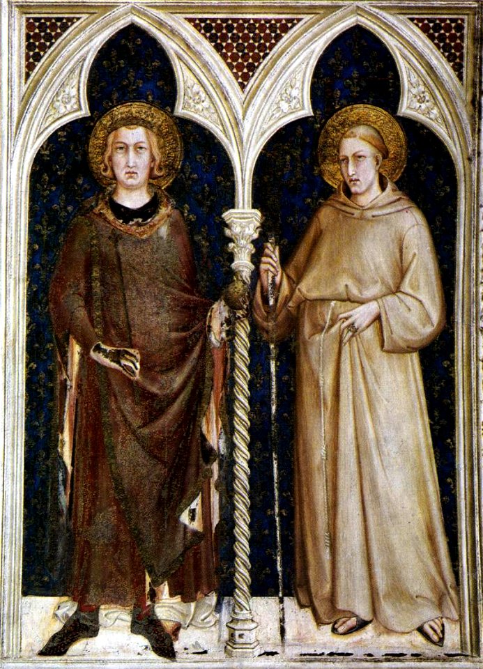 Simone Martini - St Louis of France and St Louis of Toulouse - WGA21361