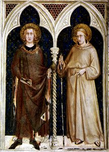 Simone Martini - St Louis of France and St Louis of Toulouse - WGA21361