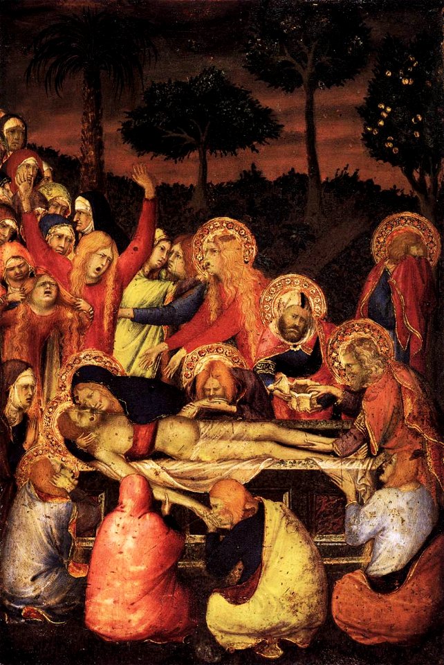 Simone Martini - Entombment - WGA21453