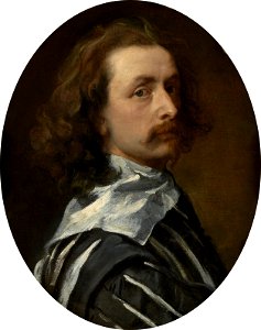 Sir Anthony van Dyck - Self-portrait. Free illustration for personal and commercial use.