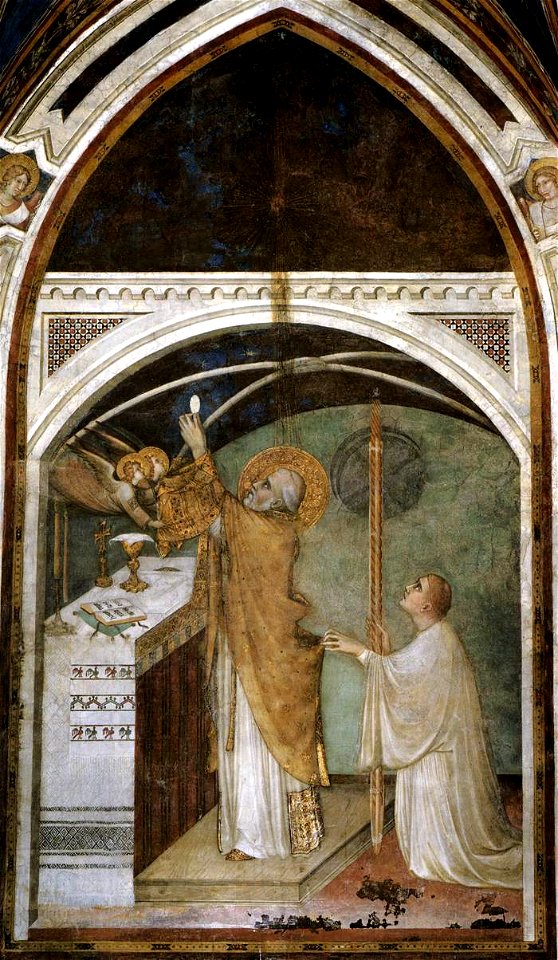 Simone Martini - Miraculous Mass (scene 7) - WGA21385
