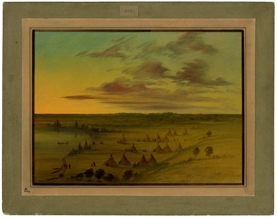 Sioux Village - Lac du Cygne C16209