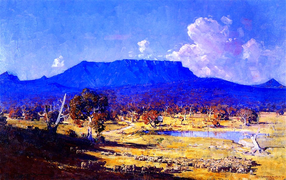 Sir Arthur Ernest Streeton (1867-1943) 129 (40781692851)