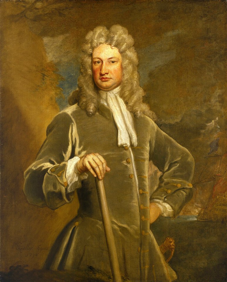 Sir Charles Wager (1666-1743) RMG BHC3074