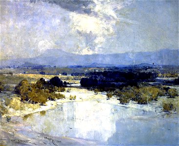 Sir Arthur Ernest Streeton (1867-1943) 095 (26911675308)