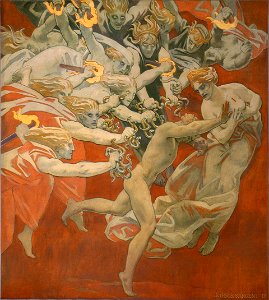 Singer Sargent, John - Orestes Pursued by the Furies - 1921