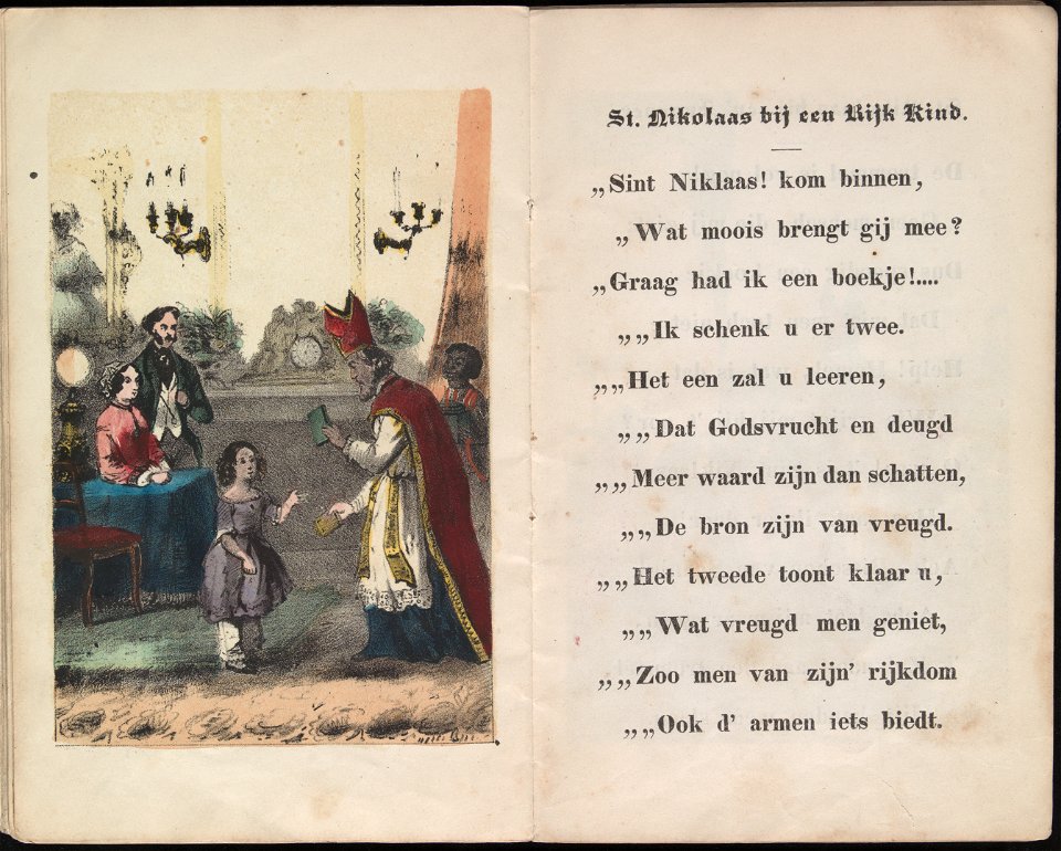 Sint Nikolaas en zijn knecht - KW GW A111695 - 018v-019r