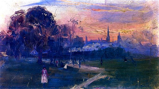 Sir Arthur Ernest Streeton (1867-1943) 113 (25910388987)