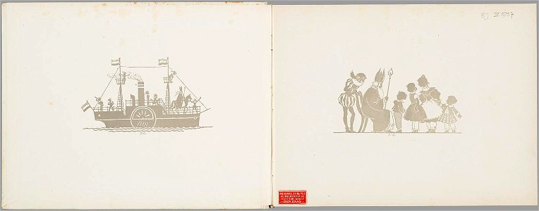 Sinterklaas Kapoentje binnenzijde - Freddie Langeler