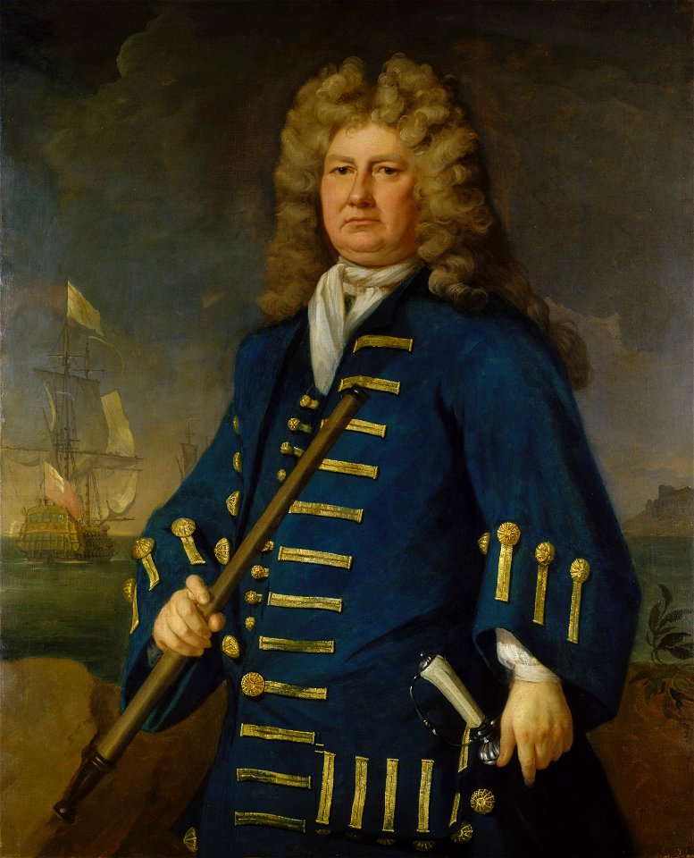 Sir Cloudesley Shovell, 1650-1707 RMG BHC3025