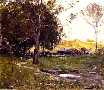 Sir Arthur Ernest Streeton (1867-1943) 093 (39887088905)
