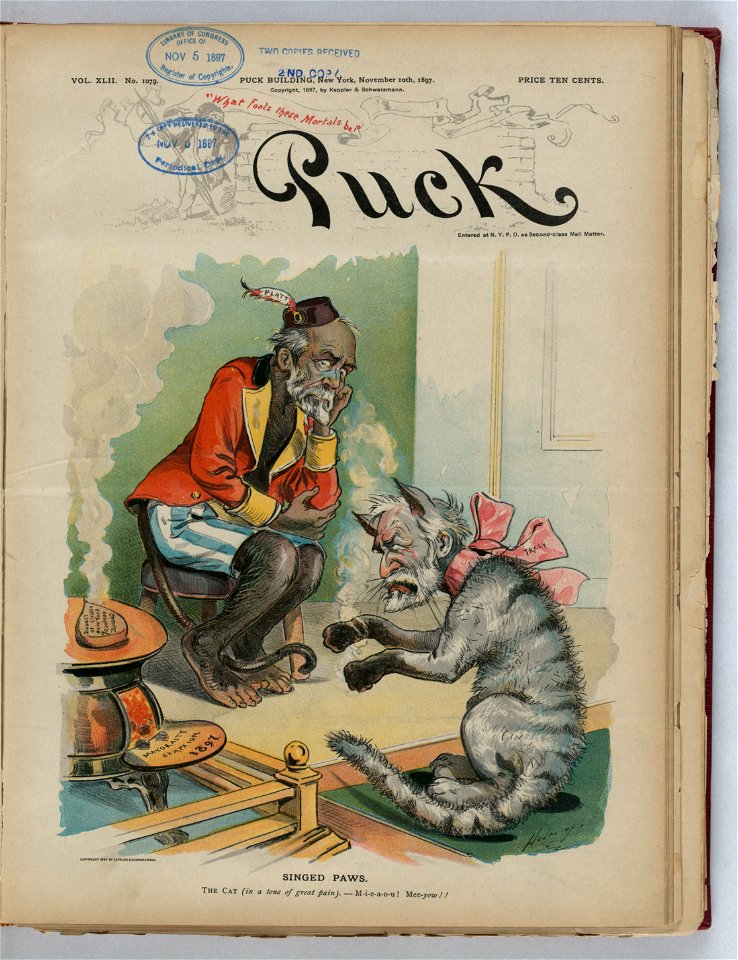 Singed paws - Dalrymple. LCCN2012647629