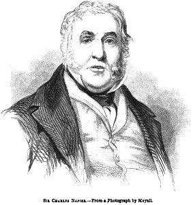 Sir Charles Napies. - From a Photograph by Mayall. George Dodd. Pictorial history of the Russian war 1854-5-6