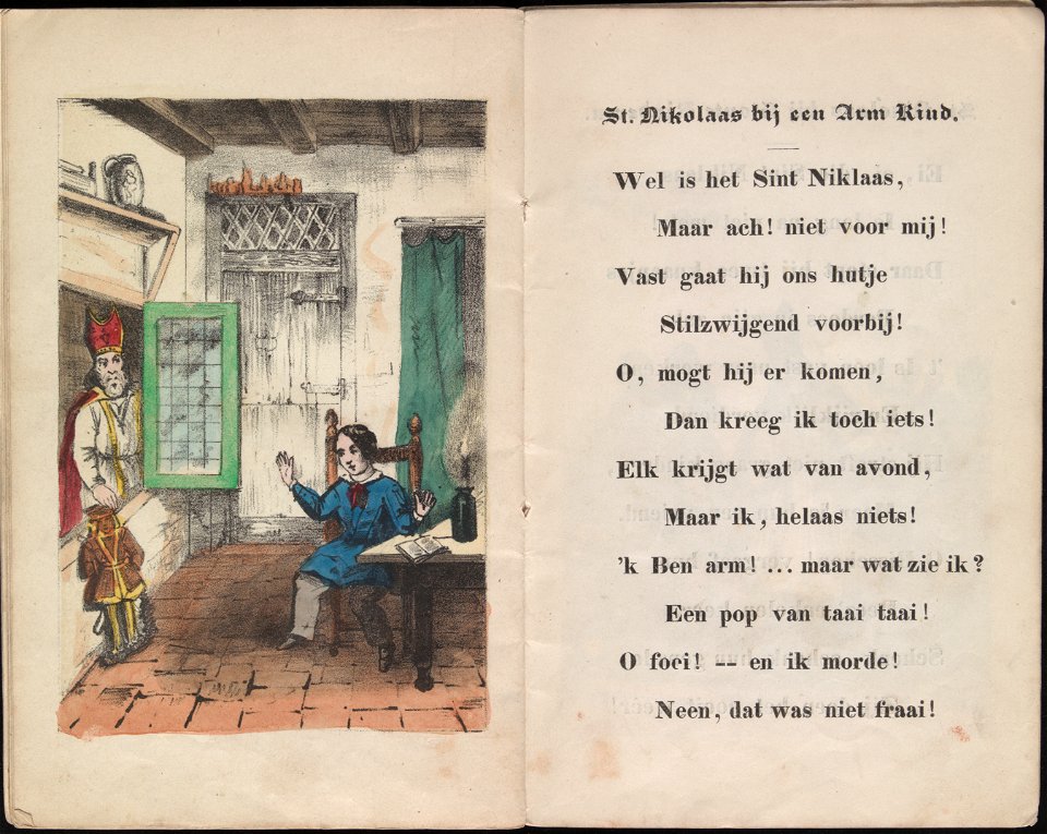 Sint Nikolaas en zijn knecht - KW GW A111695 - 021v-022r