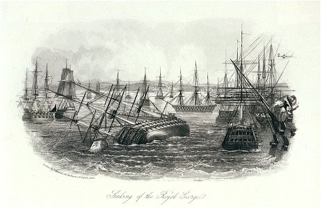 Sinking of the Royal George RMG PU5962