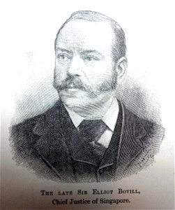 Sir Elliot Bovill, Illustrated London News (6 May 1893). Free illustration for personal and commercial use.