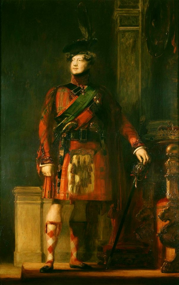 Sir David Wilkie (1785-1841) - George IV (1762-1830) - RCIN 401206 - Royal Collection