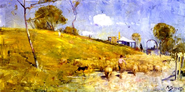 Sir Arthur Ernest Streeton (1867-1943) 100 (40781731741)