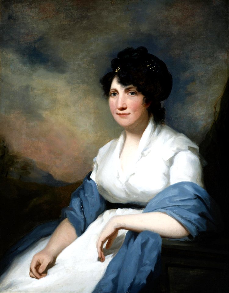 Sir Henry Raeburn - Lady Delves Broughton - Google Art Project