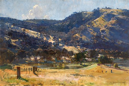 Sir Arthur Ernest Streeton (1867-1943) 056 (25910610547)