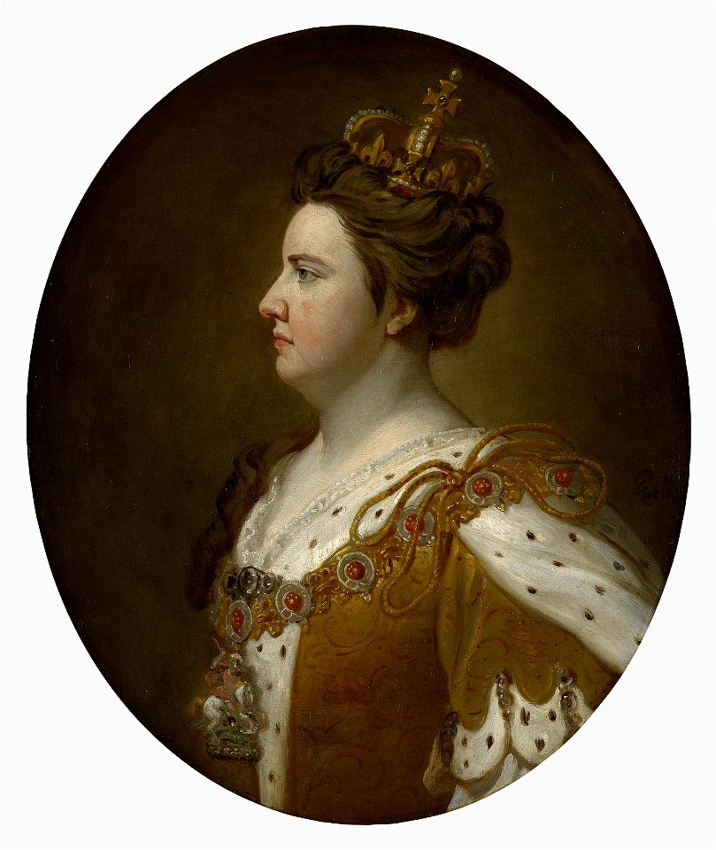 Sir Godfrey Kneller (1646-1723) - Queen Anne (1665-1714) - RCIN 405614 - Royal Collection
