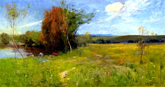 Sir Arthur Ernest Streeton (1867-1943) - Spring, 1890
