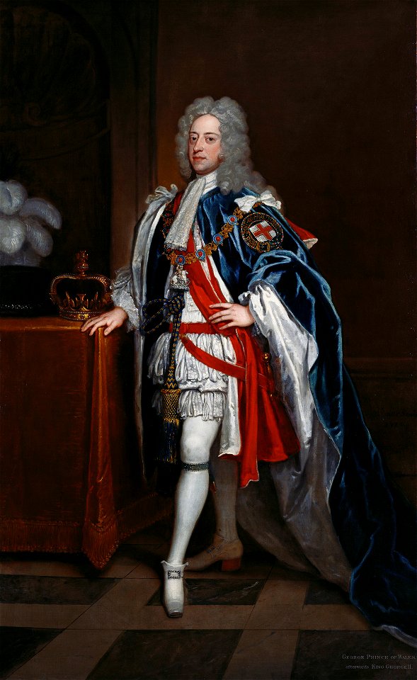 Sir Godfrey Kneller (1646-1723) - George II (1683-1760) when Prince of Wales - RCIN 404389 - Royal Collection