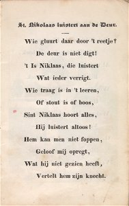 Sint Nikolaas en zijn knecht - KW GW A111695 - 010r