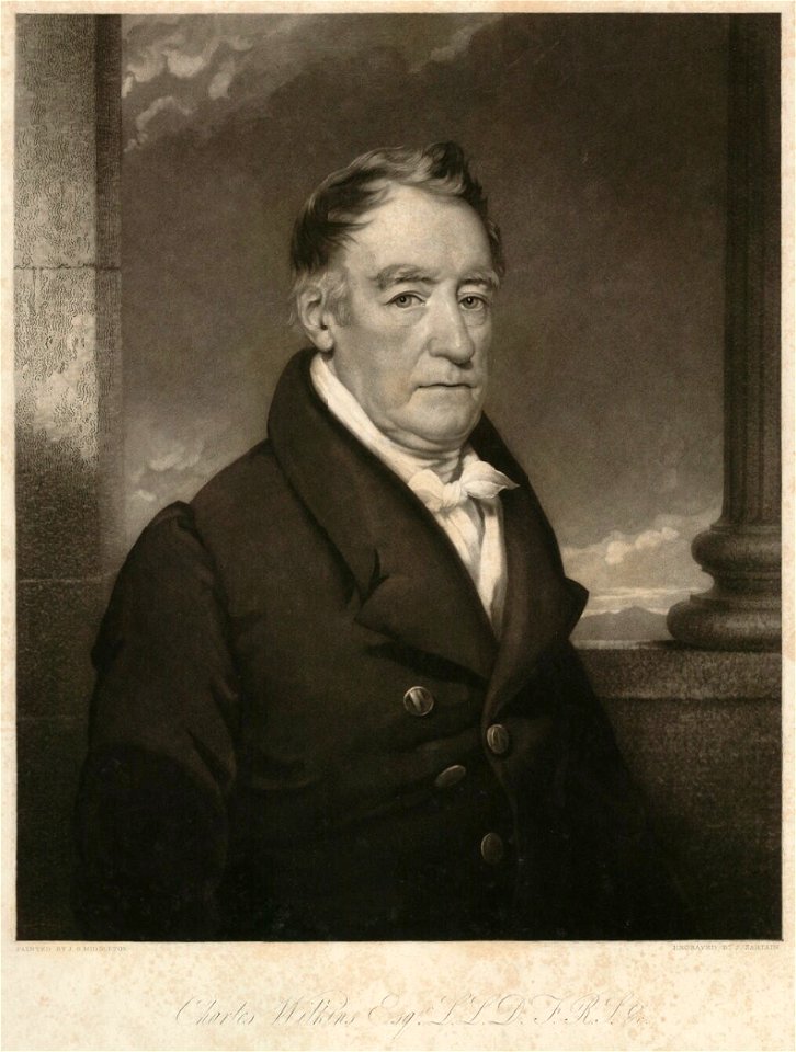 Sir Charles Wilkins (1749 – 1836)