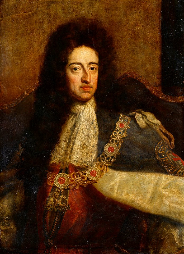 Sir Godfrey Kneller (1646-1723) - William III (1650-1702) in Garter Robes - RCIN 404327 - Royal Collection