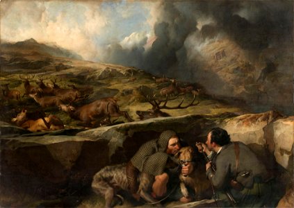 Sir Edwin Landseer (1803-73) - The Deer-Drive - RCIN 403136 - Royal Collection