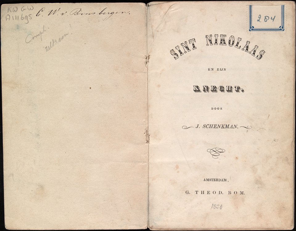 Sint Nikolaas en zijn knecht - KW GW A111695 - insidefront-titlep