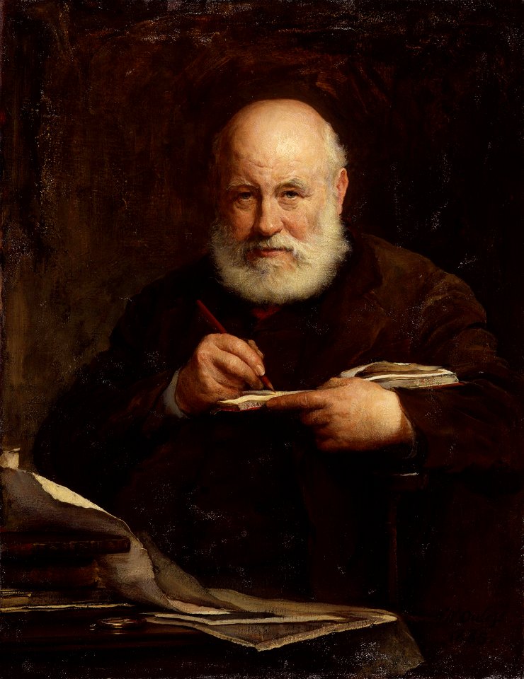 Sir George Scharf by Walter William Ouless