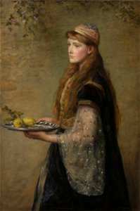 Sir John Everett Millais - The captive - Google Art Project. Free illustration for personal and commercial use.