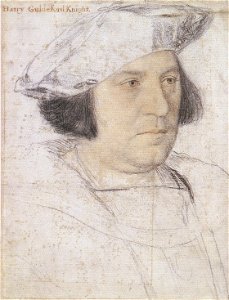 Sir Henry Guildford, Drawing by Hans Holbein the Younger