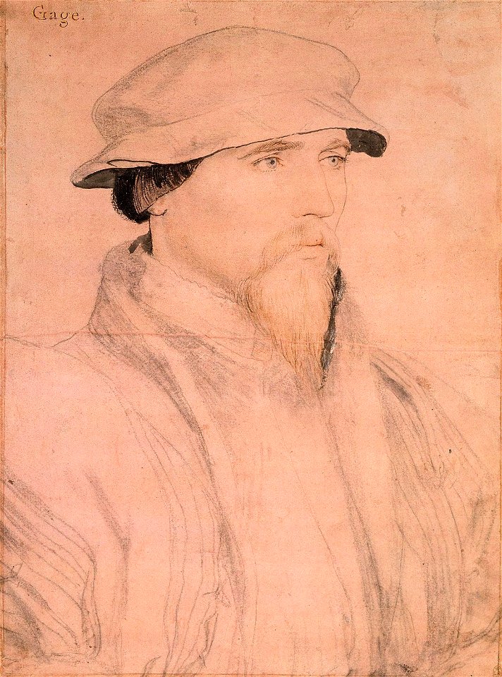 Sir John Gage by Hans Holbein the Younger