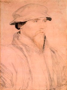 Sir John Gage by Hans Holbein the Younger. Free illustration for personal and commercial use.