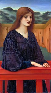Sir Edward Coley Burne-Jones - Vespertina Quies - Google Art ProjectFXD