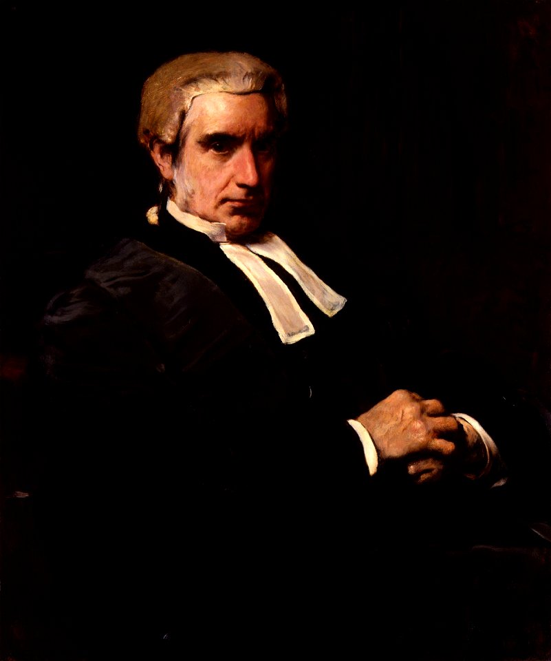 Sir Edward Fry by Francis Montague ('Frank') Holl