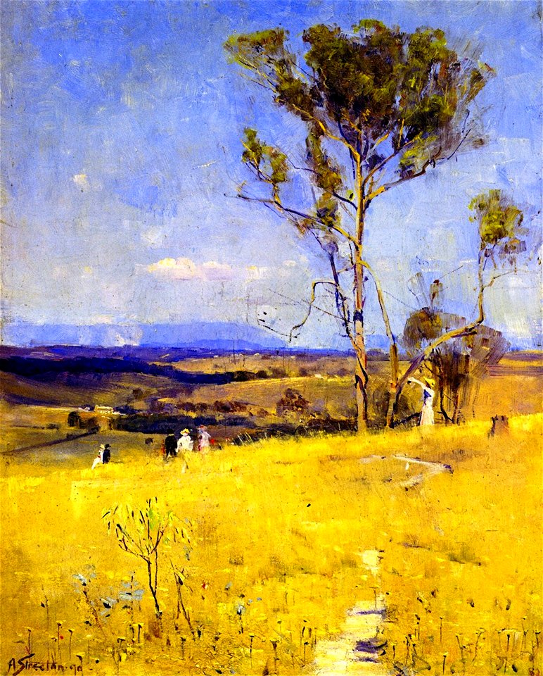 Sir Arthur Ernest Streeton (1867-1943) 029 (39887065355)